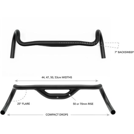 Redshift Sports - Top Shelf Drop Handlebar