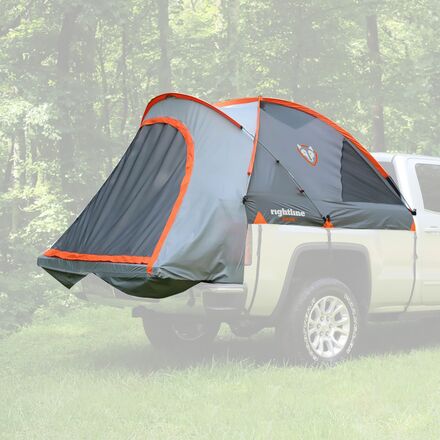 Rightline Gear - Full Size Long Bed 8ft Truck Tent: 2-Person 3-Season - Black