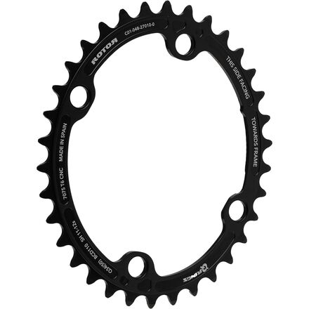 Rotor - 110x4 Q RING Oval Chainring - Inner