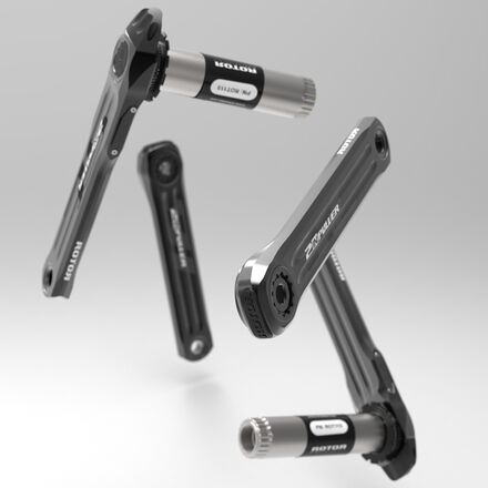 Rotor - 2INpower SL Dual Sided Gravel 1x Power Meter Crankset