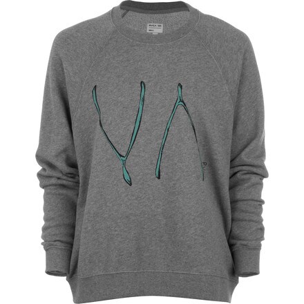 RVCA - Wishbone Pullover Sweatshirt - Women's