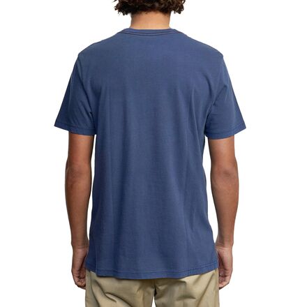 RVCA Men's PTC 2 Pigment Dye Short Sleeve T-Shirt | Slim Fit Pocket Crew Neck Tee
