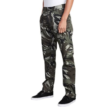 RVCA - Weekend Stretch Pant - Men's - Army Camo
