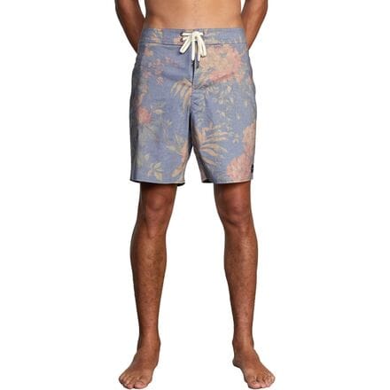 RVCA - Painted Valley Board Short - Men's - Moody Blue Floral
