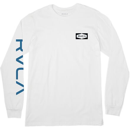 RVCA - Bracket Long-Sleeve T-Shirt - Boys' - White