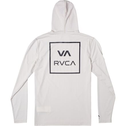 RVCA - Surf Shirt Hoodie - Kids' - Silver Bleach