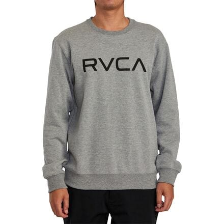 RVCA - Big RVCA Crew Sweatshirt - Men's - Athletic Heather