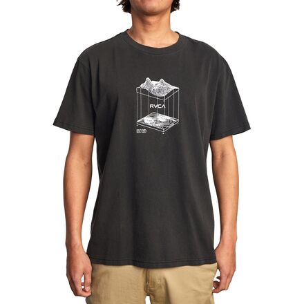 RVCA - Topographic Short-Sleeve T-Shirt - Men's - Black