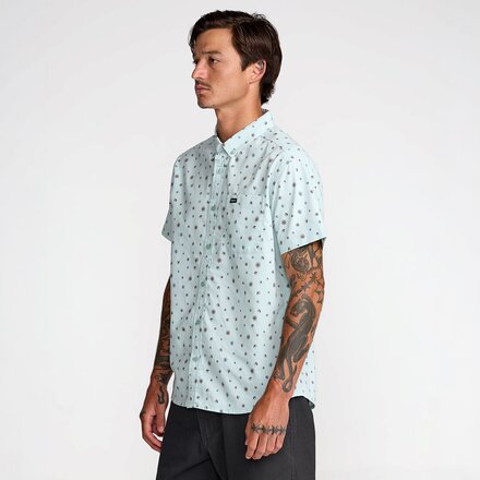 RVCA - That'll Do Print Short-Sleeve Shirt - Men's