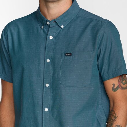 RVCA - That'll Do Dobby Short-Sleeve Shirt - Men's