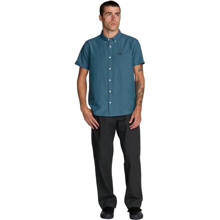 RVCA - That'll Do Dobby Short-Sleeve Shirt - Men's