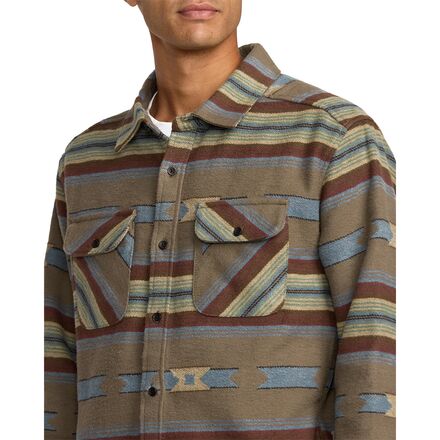 RVCA - Dayshift Blanket Long-Sleeve Flannel - Men's
