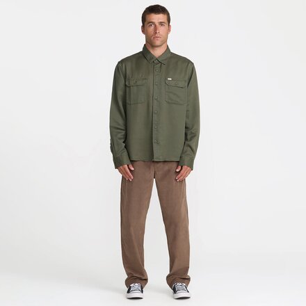 RVCA - Vacancy Utility Long-Sleeve Shirt - Men's