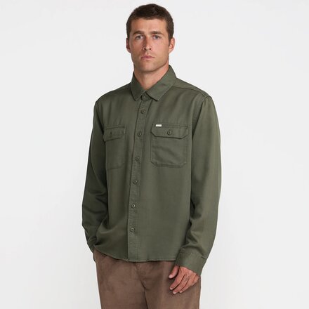 RVCA - Vacancy Utility Long-Sleeve Shirt - Men's