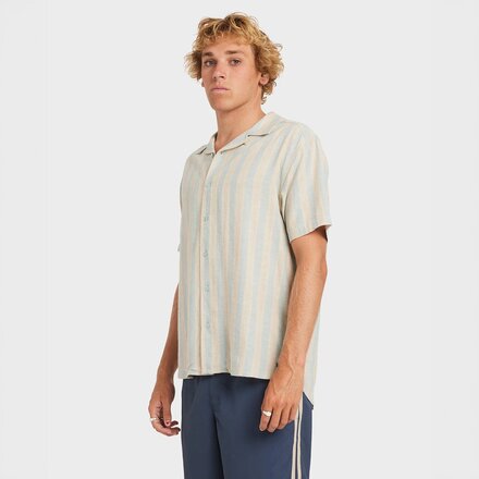 RVCA - Beat Stripe Short-Sleeve Shirt - Men's