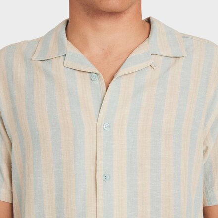 RVCA - Beat Stripe Short-Sleeve Shirt - Men's