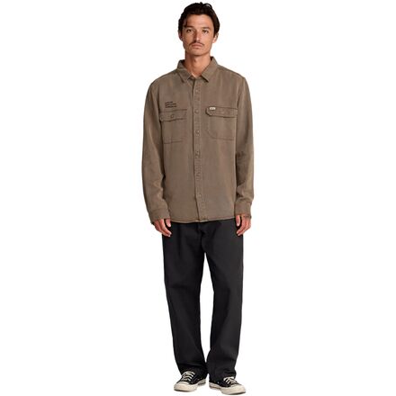 RVCA - Mel G Moon Flower Long-Sleeve Shirt - Men's