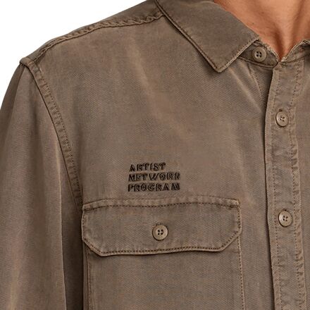 RVCA - Mel G Moon Flower Long-Sleeve Shirt - Men's