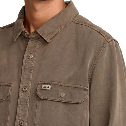RVCA - Mel G Moon Flower Long-Sleeve Shirt - Men's