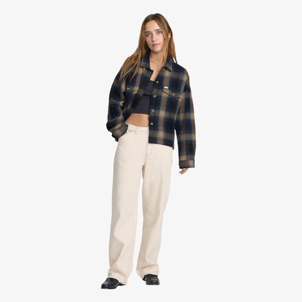 RVCA - Bonito Boxy Flannel Shirt - Women's