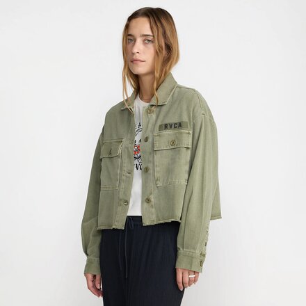 RVCA - Reserve Ls Overshirt - Women's