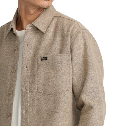 RVCA - Dayshift Solid Flannel Shirt - Men's