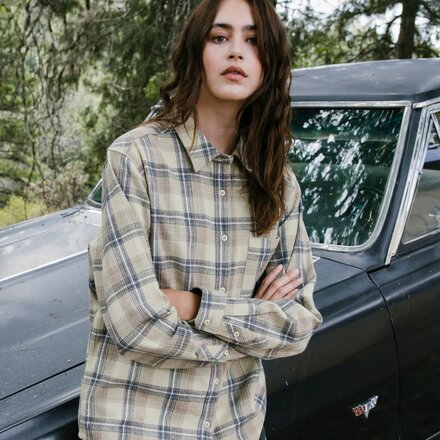 RVCA - Breeze Flannel Shirt - Women's