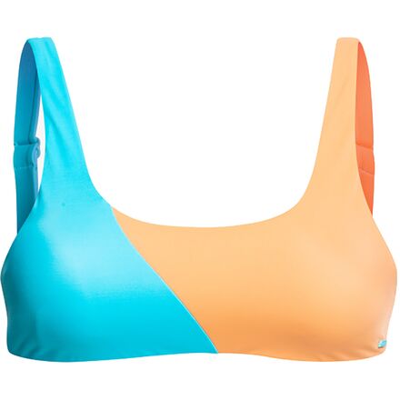 Roxy - Colorblock Party Bralette Bikini Top - Women's