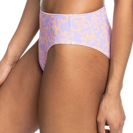 Roxy - Hawaiian Heat Mid Waist Bikini Bottom - Women's