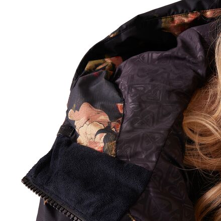 Roxy - Alofted Puffy Print Jacket - Women's