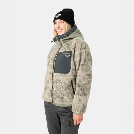 Roxy - Everest Full-Zip Hooded Sherpa - Women's