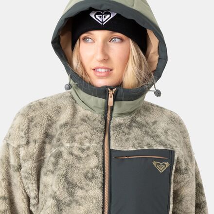 Roxy - Everest Full-Zip Hooded Sherpa - Women's