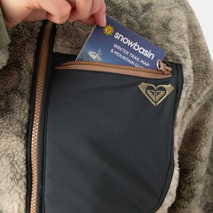 Roxy - Everest Full-Zip Hooded Sherpa - Women's