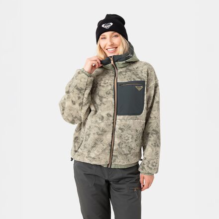 Roxy - Everest Full-Zip Hooded Sherpa - Women's