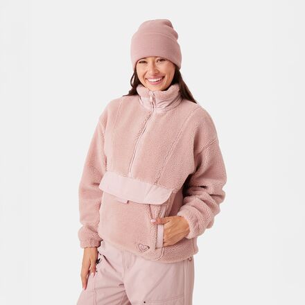 Roxy - Rita 1/2-Zip Sherpa Anorak - Women's