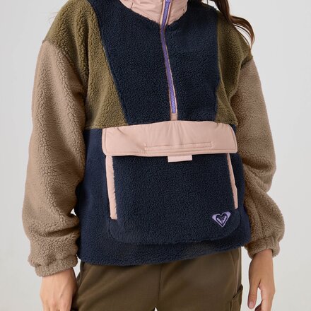 Roxy - Rita 1/2-Zip Sherpa Anorak - Women's