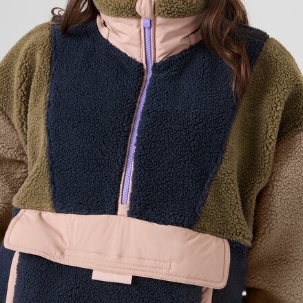 Roxy - Rita 1/2-Zip Sherpa Anorak - Women's