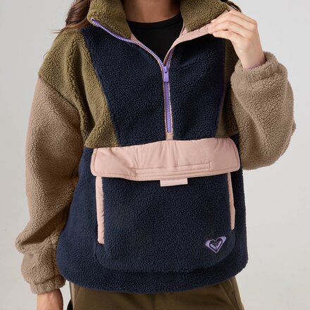 Roxy - Rita 1/2-Zip Sherpa Anorak - Women's