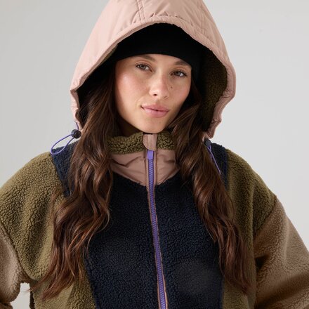 Roxy - Rita 1/2-Zip Sherpa Anorak - Women's