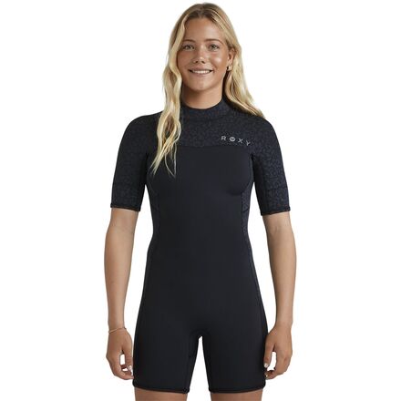 2mm Swell Series Back Zip Short-Sleeve Springsuit - Women's