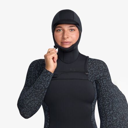 Roxy - 5/4/3mm Swell Series Chest Zip Hooded Wetsuit - Women's