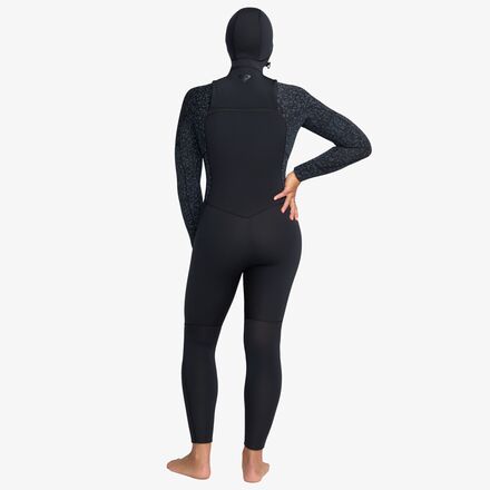 Roxy - 5/4/3mm Swell Series Chest Zip Hooded Wetsuit - Women's