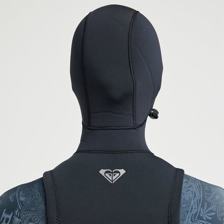 Roxy - 5/4/3mm Swell Series Chest Zip Hooded Wetsuit - Women's