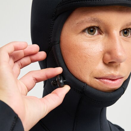 Roxy - 5/4/3mm Swell Series Chest Zip Hooded Wetsuit - Women's