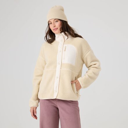 Roxy - Axel Bonded Sherpa Jacket - Women's