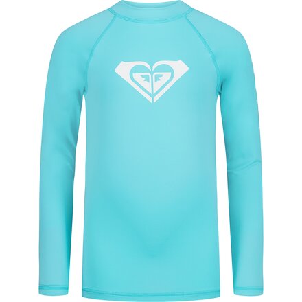 Whole Hearted Long-Sleeve Rashguard - Girls'