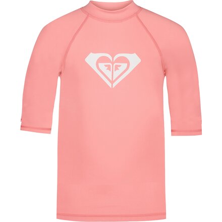 Whole Hearted Short-Sleeve Rashguard - Girls'