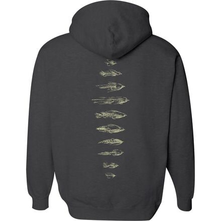 Rep Your Water - Streamer Spine Eco Hoodie - Men's - Carbon