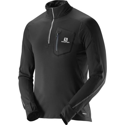 Salomon - Trail Runner Warm Zip-Neck Shirt - Long-Sleeve - Men's