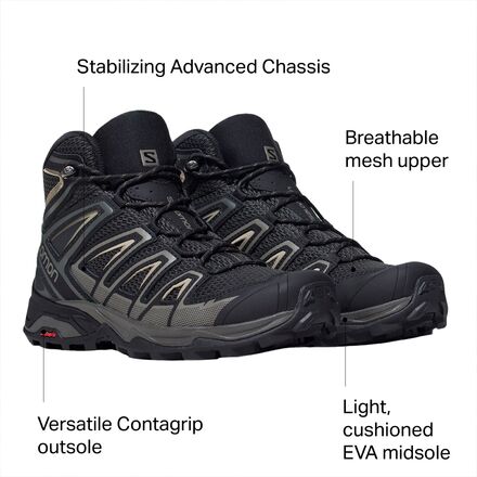 salomon x ultra mid 3 aero hiking boot